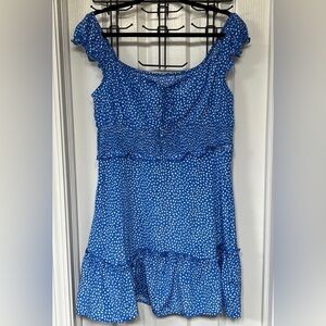 NWOT Smocked Babydoll Printed Dress from Amazon Size XL